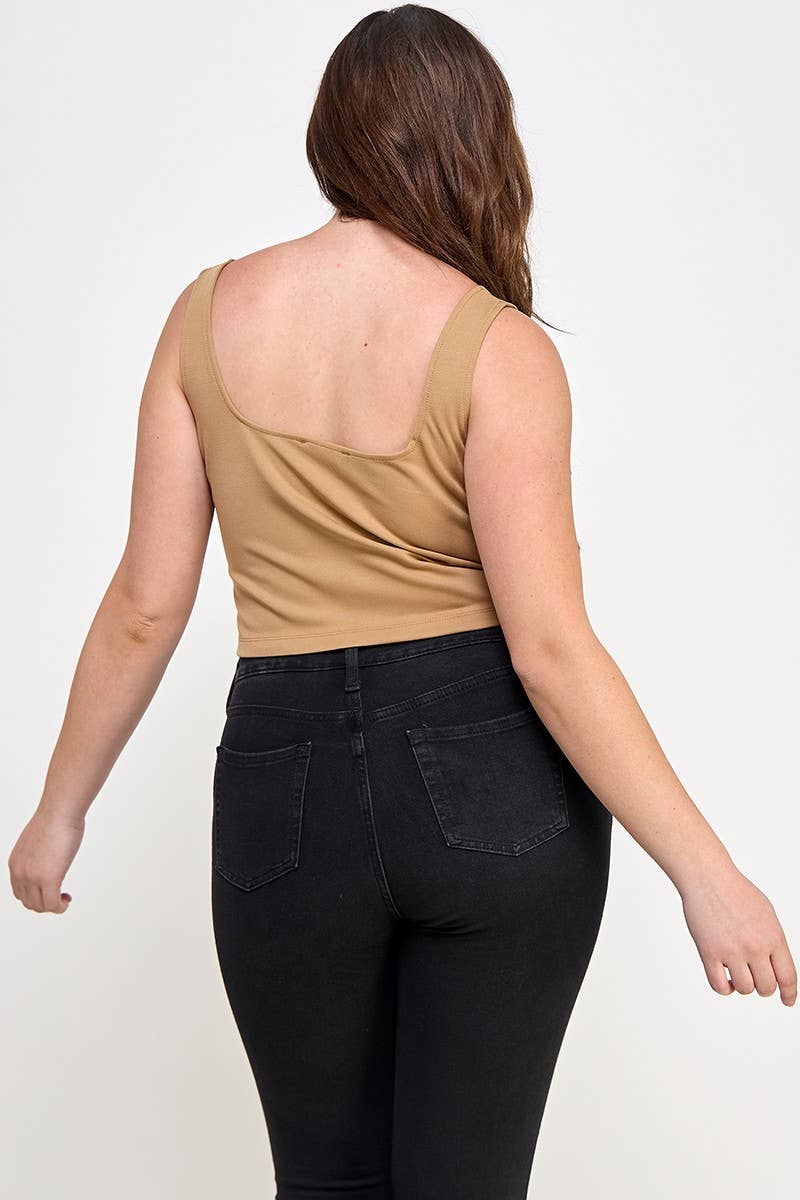 Bustier Tank With Hook & Eye