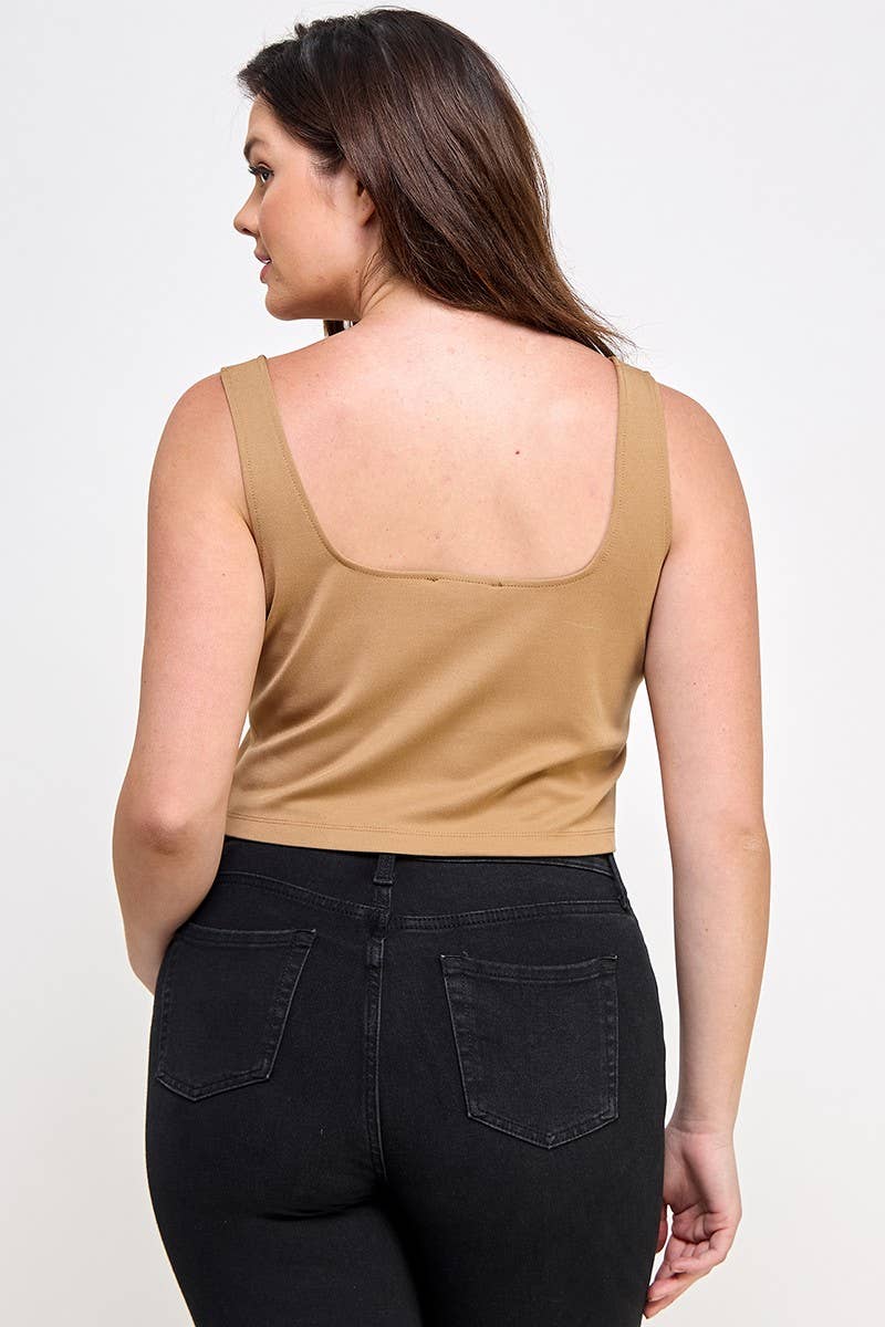 Bustier Tank With Hook & Eye