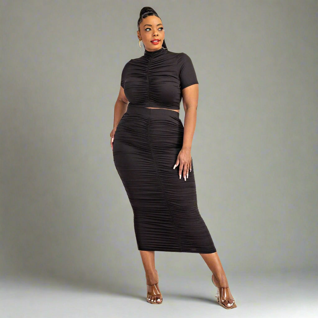 Fitted Shirred Set